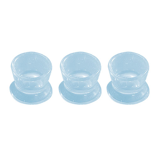 קערת סיליקון להכנת אמייל ואקריל 5ml שקופה ( סט 3 יחידות)