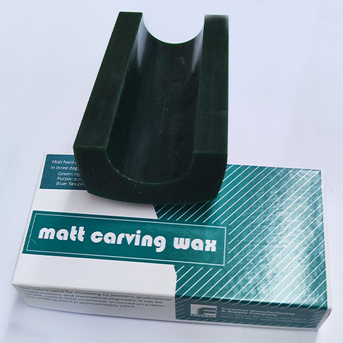 שעווה ירוקה קשה לצמידים חצי צינור - 36*80*160 מ"מ - MATT USA