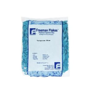 פלחי שעווה טורקיז שקית 454 גרם - Freeman Turquise Blue