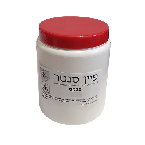 פלקס אבקה (בורקס הלחמה) אריזה 1 ק"ג פקק אדום ( איטליה ) (אבקה כבדה - פחות עפה באוויר)