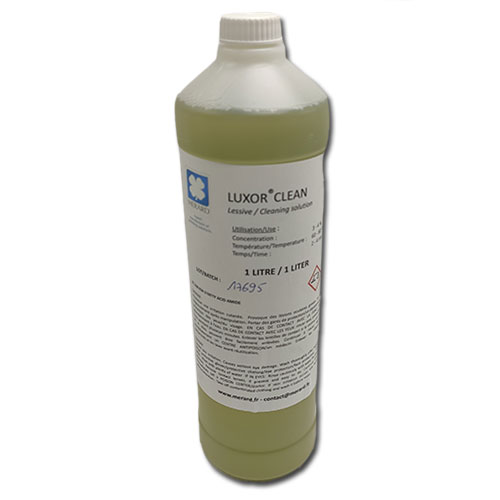 סבון נוזלי לאולטרסוניק LUXOR® CLEAN - ממיס פסטות ומנקה שומנים - 1 ליטר - MERARD צרפת , טמפרטורת עבודה 60 - 80 מעלות