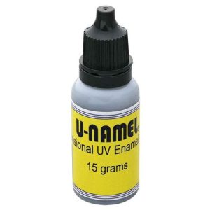 אמייל UV שחור אטום 15 גרם - U-NAMEL
