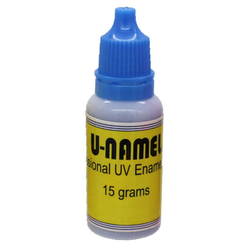 אמייל UV כחול אטום 15 גרם - U-NAMEL