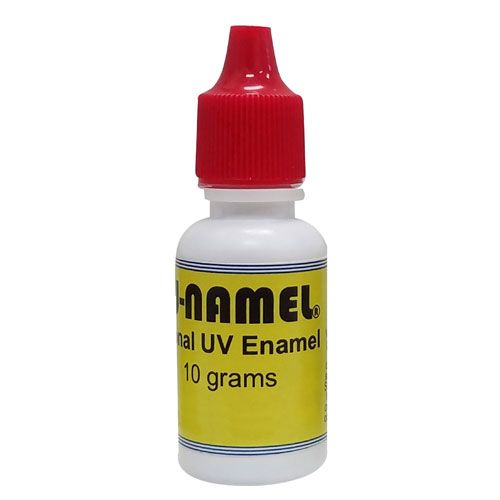 אמייל UV אדום אטום 15 גרם - U-NAMEL