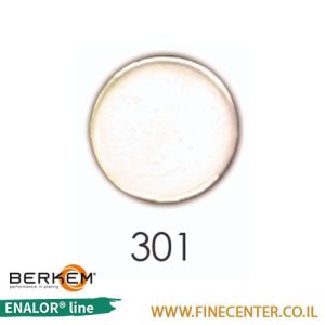 תוספת מיוחדת לאמייל אם הפנינה לבנה 301 - בקבוק 250 גרם BERKEM ENALOR
