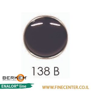 אמייל כחול לילה בסיסי 138B - בקבוק 250 גרם BERKEM ENALOR