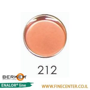 אמייל שקוף אדום בהיר 212 - בקבוק 250 גרם BERKEM ENALOR