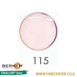 אמייל ורוד 115 - בקבוק 250 גרם BERKEM ENALOR