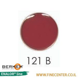 אמייל בורדו בסיסי 121B - בקבוק 250 גרם BERKEM ENALOR