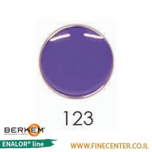 אמייל סגול 123 - בקבוק 250 גרם BERKEM ENALOR