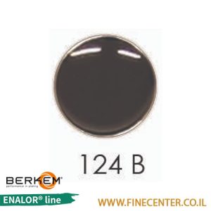 אמייל סגול כהה בסיסי 124B - בקבוק 250 גרם BERKEM ENALOR