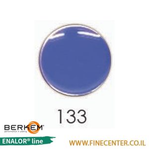 אמייל כחול ים 133 - בקבוק 250 גרם BERKEM ENALOR