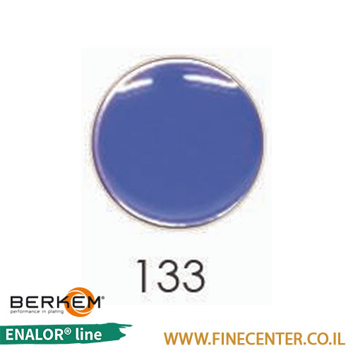 אמייל כחול ים 133 - בקבוק 250 גרם BERKEM ENALOR