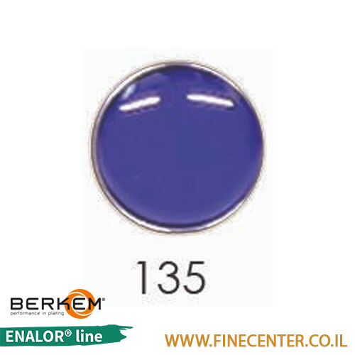 אמייל כחול 2 135 - בקבוק 250 גרם BERKEM ENALOR