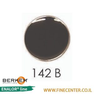 אמייל כחול שחור בסיסי 142B - בקבוק 250 גרם BERKEM ENALOR