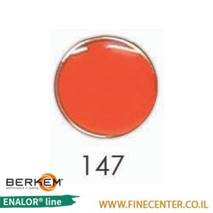 אמייל אדום לבנה (חום - אדמדם) 147 - בקבוק 250 גרם BERKEM ENALOR