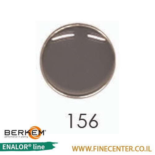 אמייל אפור אבן 156- בקבוק 250 גרם BERKEM ENALOR
