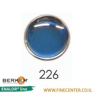 אמייל שקוף כחול - טורקיז 226- בקבוק 250 גרם BERKEM ENALOR