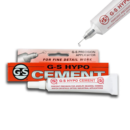 דבק קריסטלי שקוף היפו צמנט לשעונים - 9 מ"ל - GS Hypo Cement
