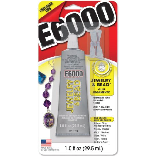 דבק E6000 לתכשיטים וחרוזים - 29.5 מ"ל