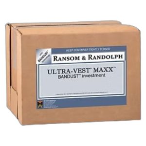 גבס ליציקה ללא אבק Ultra-Vest® MAXX BANDUST ליציקת מודלים מהדפסת תלת-ממד (Resin) 22.7 ק"ג - R&R USA