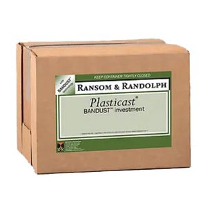 גבס ליציקה ללא אבק Plasticast BANDUST להדפסות פלסטיק ושעווה - 22.7 ק"ג - R&R USA