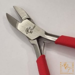 קאטר  (חותך צד) 130 מ"מ  עם פאזה ידיות מחוספסות ,גלים , אדומות