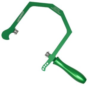 קשתית אלומיניום 5'' (127 מ"מ) ירוק PEPETOOLS Haymaker Lion Punch Forge