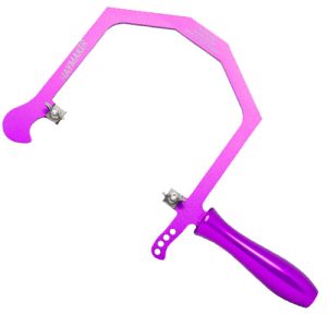 קשתית אלומיניום 5'' (127 מ"מ) סגול PEPETOOLS Haymaker Lion Punch Forge