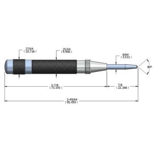 מדגש אוטומטי 100 מ"מ Starrett USA