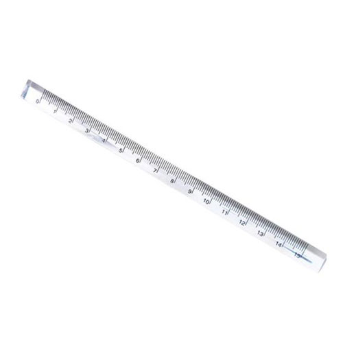 סרגל פלסטיק 15 ס"מ - משולש