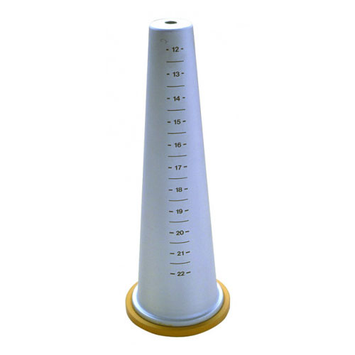 מדיד צמידים - אלומיניום קונוס קוטר D36 עד D75 אורך 250 מ"מ