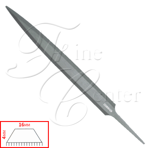 פצירת יד גג - 6" (4*16) מס" 0 CorradI " Precision " (איטליה)