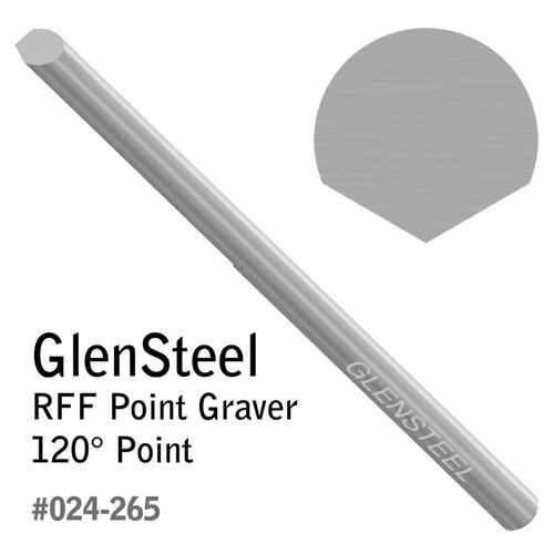 שטיכל טיפה 120 מעלות GRS GlenSteel RFF Point Graver