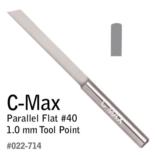 שטיכל פרללי שטוח 1.0 מ"מ GRS C-Max Parallel Flat #40