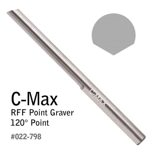 שטיכל קרבייד ( טיפה ) 120 מעלות GRS C-Max® RFF Point Graver #022-798