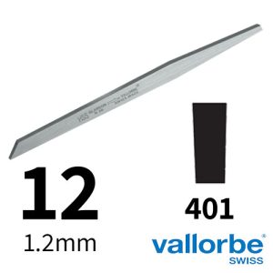 שטיכל שטוח HSS מס 12 Vallorbe