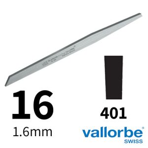 שטיכל שטוח HSS מס 16 Vallorbe