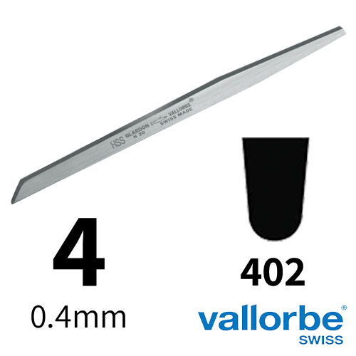 שטיכל בול HSS מס 4 Vallorbe