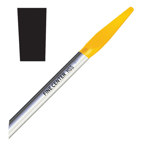 שטיכל שטוח HSS מס 2 (0.2 מ"מ) Fine Center