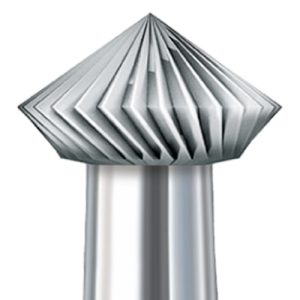 כרסום קרבייד  BUSCH  414 AU יהלום  90° 
קוטר 2.0 מ"מ (ליחידה) עם פס