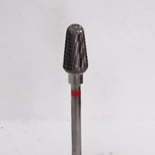 כרסום קונוס קצה עגול HM 75FQ קרבייד קוטר 6.0 מ"מ גובה 12 מ"מ עדין