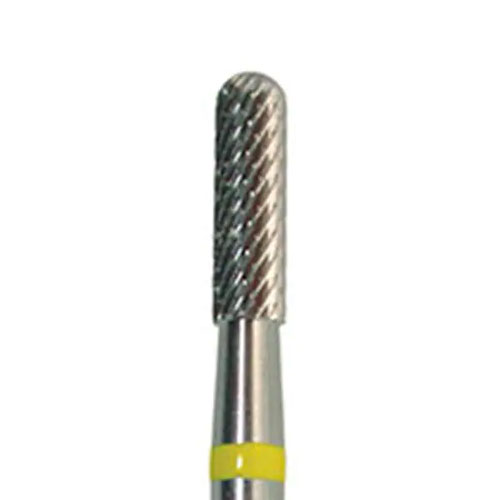 כרסום צילינדר קצה עגול HM 129EX קרבייד קוטר 2.3 מ"מ גובה 8 מ"מ עדין מאוד פס צהוב
