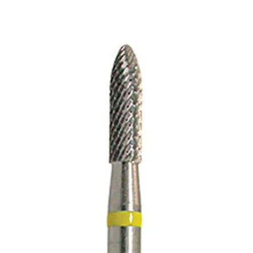 כרסום צילינדר קצה קוני HM 139EX קרבייד קוטר 2.3 מ"מ גובה 8 מ"מ עדין מאוד פס צהוב