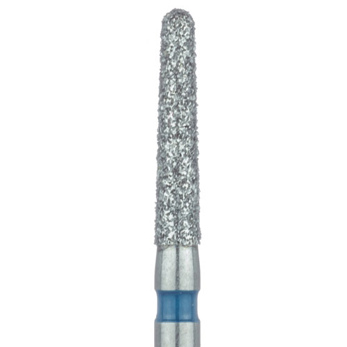 כרסום יהלום קוני Meisinger 850 קוטר 1.6 מ"מ גובה 8 מ"מ (פס כחול גסות בינונית) (ליחידה)