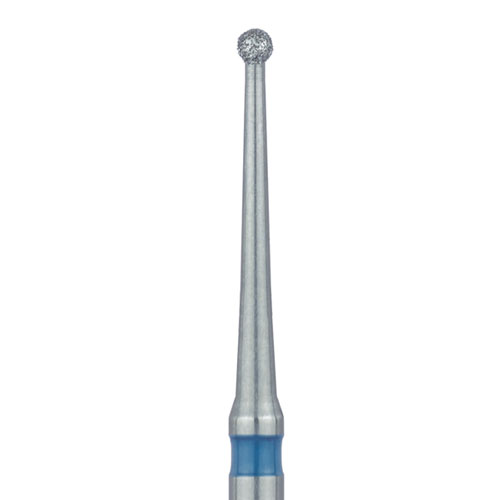 כרסום יהלום Meisinger 801L כדורי - קוטר 1 מ"מ (צוואר ארוך וצר)