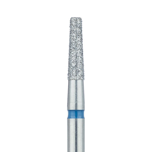 כרסום יהלום Meisinger 847 קונוס קצה ישר D2.3 * D1.6 * 8.1 (פס כחול,גסות בינונית)