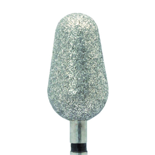 כרסום יהלום Meisinger 875H קונוס קצה מעוגל D8.0*15 (פס שחור,גס מאוד)