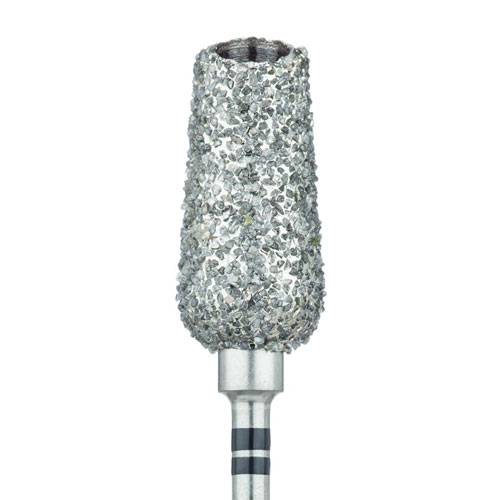 כרסום יהלום Meisinger 405S קונוס ריק פנים D9.0*18 (2 פסים שחורים סופר גס)