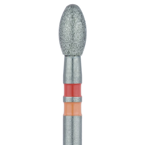 כרסום יהלום Meisinger Z833F בוטון4 * d2.3 לעיבוד זירקוניה (גסות עדינה) ציר 1.6 מ"מ